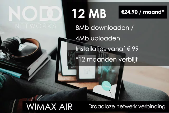 WiMax Air 12MB-snelheid